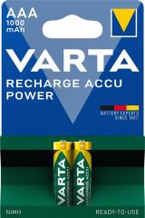 Акумулятор Varta NI-MH Power AAA 1000мА•г, 2шт