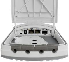 Медіаконвертер MikroTik FTC21-UPS 2xSFP 2.5G, 2xGE