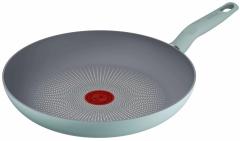 Сковорода Tefal Halo EUCALYPTUS, 28см, алюміній, бакеліт, сірий