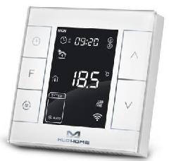 Розумний термостат для керування електричною теплою підлогою MCO Home, Z-Wave, 230V АС, 16А, білий
