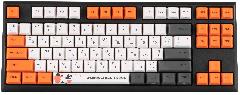 Клавиатура механическая Varmilo VCS87 Awake 87Key, Cherry Mx Silent Red, BT/WL/USB-A, EN/UKR, No Led, Оранжевий
