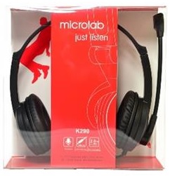 Гарнитура MICROLAB K290B Black