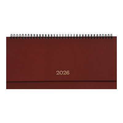 Планінг датов.2025 MONOCHROME, бордовий