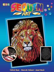 Набір для творчості Sequin Art Blue Лев 25*34см