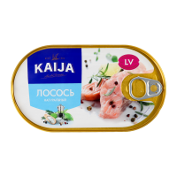 KAIJA ЛОСОСЬ ФІЛЕ НАТУРАЛ 170Г