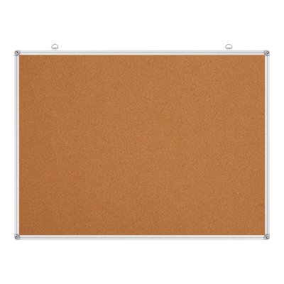 Дошка коркова, 75x100см, ал. рамка