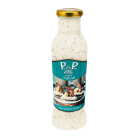 Соус Peri-Peri Тартар 280г. Склад: вода, олія соняшникова, огірки солоні (огірки, сіль кухонна), цукор, сіль кухонна, спеції (часник сушений, перець чорний мелений, майоран, орегано, базилік, чебрець,