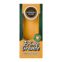Сир Cheese Club Пріма Гранде твердий 9 місяців визрівання 50% 150г. Склад: молоко коров'яче нормалізоване пастеризоване, сіль кухонна харчова, агент твердіння - кальцій хлористий, закваски (мезофільні