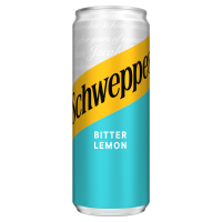 Напій безалкогольний Schweppes Bitter Lemon сильногазований соковмісний на ароматизаторах 330мл. Склад: вода питна, цукор, сік лимонний з концентрованого соку 1.5%, діоксид вуглецю, кислота: лимонна к, 12 шт.