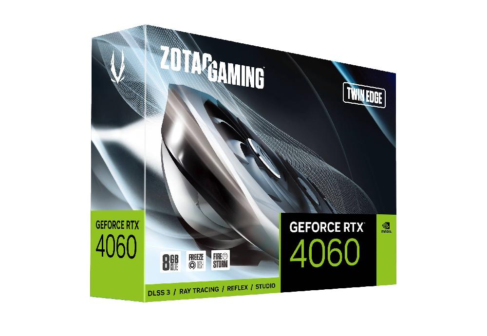Видеокарта ZOTAC GeForce RTX 4060 8GB GDDR6 Twin Edge купить оптом