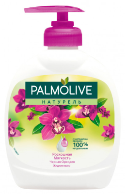 Крем-мило рідке "Palmolive" Натурель Чорна Орхідея 300 мл