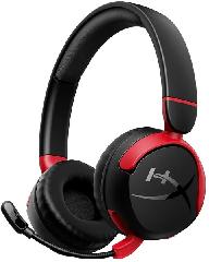Гарнитура игровая HyperX Cloud Mini, mini-jack/BT, 1.2м, черный-красный