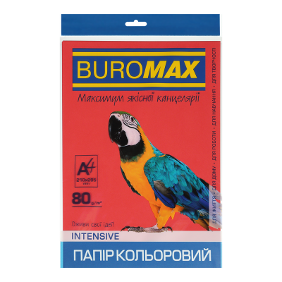 Папір кольоровий INTENSIVE, 20 арк., А4, 80 г/м²