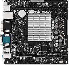 Материнская плата ASRock N100DC-ITX Intel Quad core N100 (up to 3.4GHz) 1xDDR4 M.2 HDMI mITX