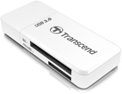 Кардрідер Transcend USB 3.1 Type-A > microSD/SD Білий
