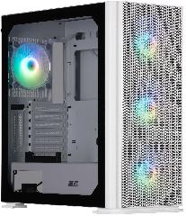 Корпус 2E GAMING Vertex GI01W без БЖ 2xUSB3.0, 1xUSBType-C, 3x140мм ARGB, 1x120мм ARGB, VGA 380мм, LCS ready, контролер з пультом, TG Side Panel, EATX, білий