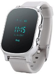 Дитячий GPS годинник-телефон GOGPS ME К20 Хром
