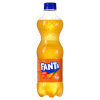 Напій б/а Fanta с/газ з апельсиновим соком 500мл
