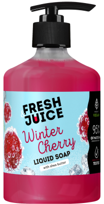 Мило рідке Fresh Juice 460мл  Winter Cherry New