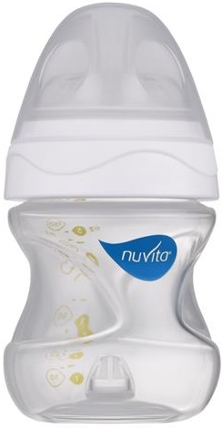 Бутылочка для кормления Nuvita Mimic 150мл. 0м+ Антиколиковая