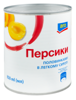 ARO ПЕРСИКИ ПОЛ В СИРОПІ 850 МЛ