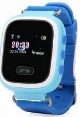Детские телефон-часы с GPS трекером GOGPS ME K11 Синие