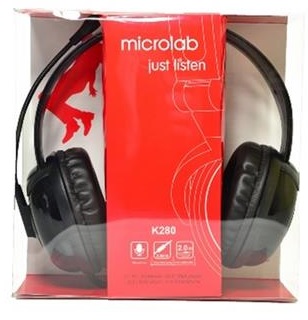 Гарнитура MICROLAB K280B Black