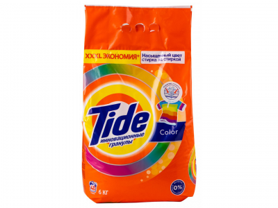 Порошок стиральный авт. TIDE 6кг Color