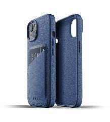 Чохол шкіряний MUJJO для Apple iPhone 13 Wallet Full Leather, Monaco Blue