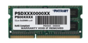 Память для ноутбука Patriot DDR3 1600 4GB 1.35/1.5V SO-DIMM