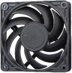 Корпусный вентилятор SilverStone Vista VS120B-F, 120mm, 1500rpm, 3pin, 23,1dBa