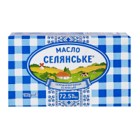СЕЛЯНСЬКЕ МАСЛО 72,5% 180Г