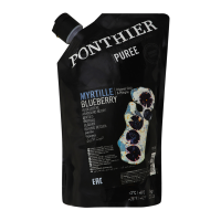 Пюре Ponthier Myrtille blueberry фруктове пастеризоване 1кг. Склад: лохина 90%, цукор (тростинний). Енергетична цінність продукту: 352кДж/100г, 83ккал/100г. Умови зберігання: зберігати за температури