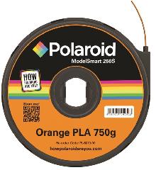 Картридж з ниткою 1.75мм / 0.75кг PLA Polaroid ModelSmart 250s, помаранчевий