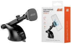 Автомобільний тримач смартфона 2Е Magnetic, чорний
