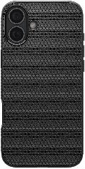 Чехол Spigen для iPhone 16, Liquid Air, Matte Black