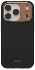 Чохол UAG для iPhone 17 Pro, Fibr Armr Magsafe, Kevlar Graphite/Bronze
