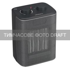 Тепловентилятор ARDESTO FHC-M2000BLSS 20м2, 2000Вт, мех. упр-ння, керам. нагрів. елемент, чорний
