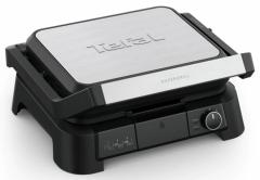 Гриль Tefal прижимний SuperGrill 4in1 2000Вт, темп. режимів-3, з`ємні пластини, метал