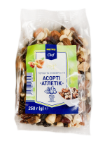 Асорті Асорті горіхів та сухофруктів Metro Chef Атлетік 250г