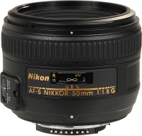 Об'єктив Nikon 50 mm f/1.8G AF-S NIKKOR