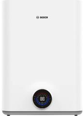 Водонагрівач електр. BOSCH плаский слім Tronic 5500iT, 80л, 1.5кВт, ун. монтаж, електр. кер-ння, Wi-Fi, B, білий