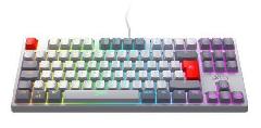Клавіатура ігрова Xtrfy K4 TKL RGB Kailh Red, RU, Retro