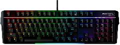 Клавиатура механическая HyperX Alloy MKW100 104key, TTC Red, USB-A, EN/UA, RGB, черный