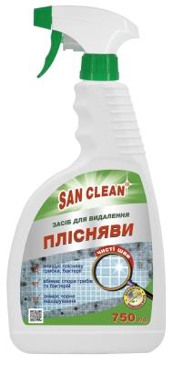 Засіб для видалення бруду та плісняви САН КЛИН, 750мл, з розпил.