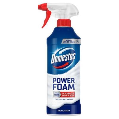 Спрей-піна  д/чищ унітазів та ванн, DOMESTOS 435 мл Арктична свіжість