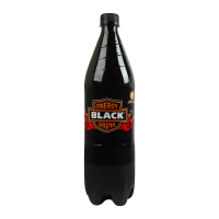 Напій енергетичний Black безалкогольний сильногазований на смако-ароматичних добавках 1л. Склад: вода, цукор, регулятори кислотності: лимонна кислота та цитрат натрію, таурин, кофеїн (32мг/100мл), віт