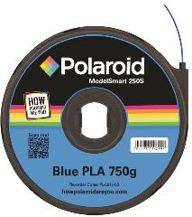Картридж з ниткою 1.75мм / 0.75кг PLA Polaroid ModelSmart 250s, синій