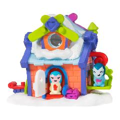 Игровая фигурка Jazwares Nanables Small House Зимняя страна чудес, Лыжный домик "Тайник"