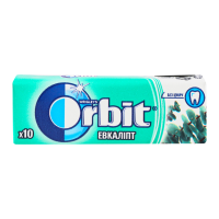 Гумка жувальна Orbit Евкаліпт без цукру 30 х 14г, 30 шт.